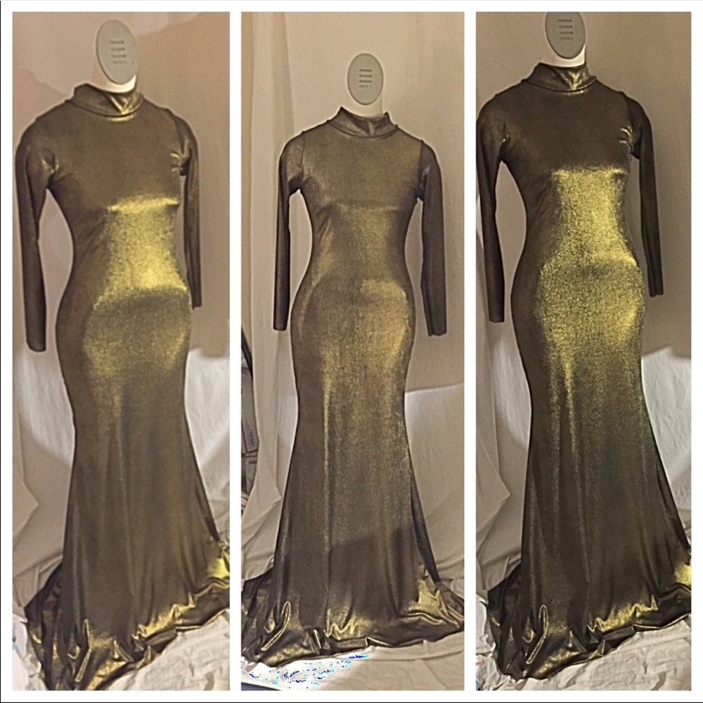 Gold Evening Gown